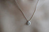 OLIO E ACETO Pure Silver Agate Planet Pearl Chain OA08N08
